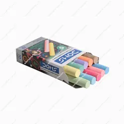 گچ رنگی تخته سیاه دامس بسته 10 رنگ