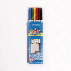 ماژیک 6 رنگ اسکول فنس مدل FA9270