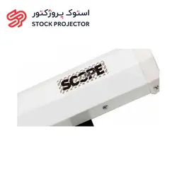 پرده نمایش برقی ویدئو پروژکتور سایز 4*3 متری اسکوپ
