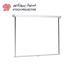 پرده نمایش دستی ویدئو پروژکتور 1.8*1.8 متری اسکوپ