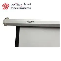 پرده نمایش دستی ویدئو پروژکتور 1.8*1.8 متری اسکوپ