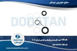 کیت کاسه نمد و پکینگ و خارشیر فرمان 206