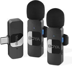 میکروفون بی سیم بویا Boya BY-V20 For Type-C دو کاربره