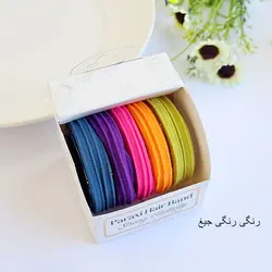 پک 5عددی کش مو حوله ای - بشک