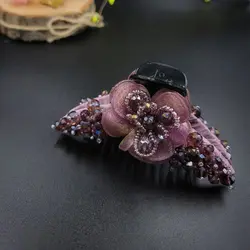 کلیپس منجوق کریستالی