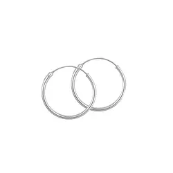 گوشواره نقره زنانه حلقه ای ظریف