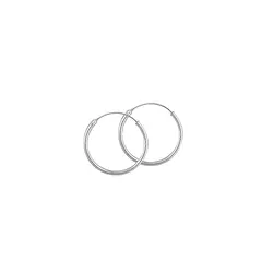 گوشواره نقره زنانه حلقه ای ظریف