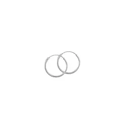 گوشواره نقره زنانه حلقه ای ظریف