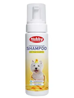 شامپو فوم خشک مخصوص سگ نوبی حجم 230ml - پت شاپ آنلاین اورنگ پت