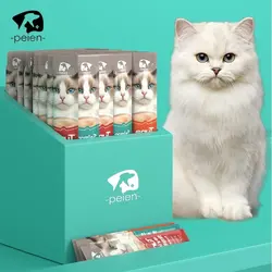 بستنی گربه پین با طعم تن و میگو - پت شاپ آنلاین اورنگ پت