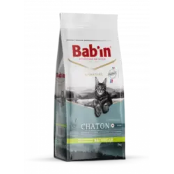 غذای خشک بچه گربه بابین با طعم مرغ وزن 8 کیلوگرم - پت شاپ آنلاین اورنگ پت