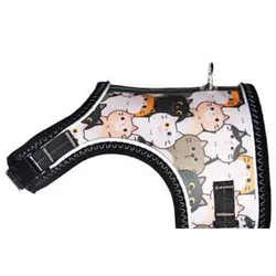 قلاده کتفی سگ و گربه میلان پت مدل کریزی سایز کوچک + لید ساده