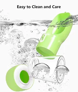 بطری آب و غذای مسافرتی مخصوص سگ و گربه - پت شاپ آنلاین اورنگ پت