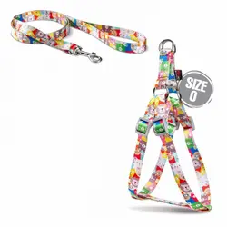 قلاده کتفی سگ و گربه نیناپت مدل ریتم همراه با لید سایز صفر - پت شاپ آنلاین اورنگ پت