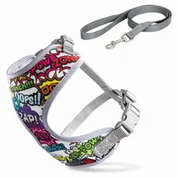 قلاده کتفی پددار سگ نیناپت مدل VIP همراه با لید سایز 2 - پت شاپ آنلاین اورنگ پت