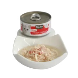 کنسرو گربه کیت کت مدل مرغ و ماهی اسکیپ جک در سس وزن 70 گرم - پت شاپ آنلاین اورنگ پت