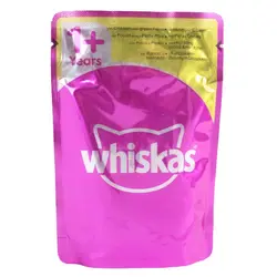 پوچ گربه ویسکاس با طعم مرغ و نخود فرنگی 100 گرمی - پت شاپ آنلاین اورنگ پت