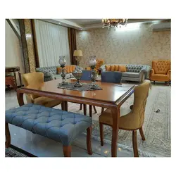 میز ناهار خوری چستر با نیمکت