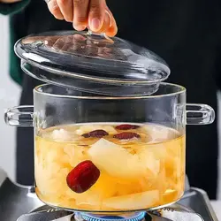 قابلمه پیرکس شعله مستقیم 1.5 لیتری - کوک ست