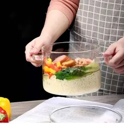 قابلمه پیرکس شعله مستقیم 1.5 لیتری - کوک ست