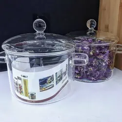 قابلمه پیرکس شعله مستقیم 1.5 لیتری - کوک ست