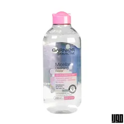 میسلار واتر گارنیه صورتی skin active پوست خشک و حساس - فروشگاه مولا