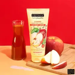 ماسک صورت و اسکراب سرکه سیب فریمن Freeman Apple Cider - فروشگاه مولا