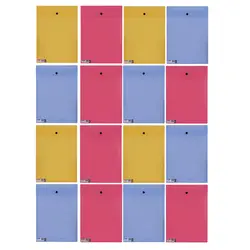 پوشه دکمه دار پاپکو مدل 117 بسته 16 عددی