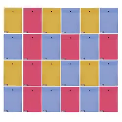 پوشه دکمه دار پاپکو مدل 117 بسته 24 عددی