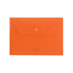 پوشه دکمه دار پاپکو مدل B5-ClearM بسته 10 عددی