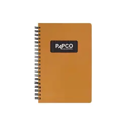 دفتر زبان 100 برگ پاپکو مدل متالیک کد DR259