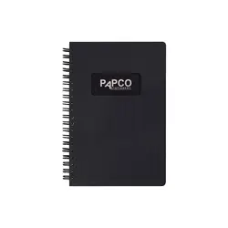 دفتر زبان 100 برگ پاپکو مدل متالیک کد DR259