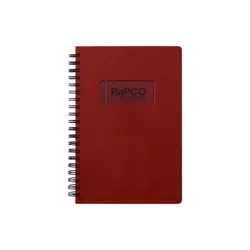 دفتر زبان 100 برگ پاپکو مدل متالیک کد DR259