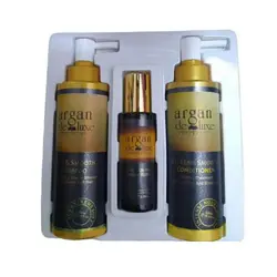 پک مراقبت مو دلوکس Deluxe حاوی روغن آرگان | فروشگاه اینترنتی میکاپ 110