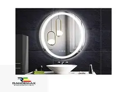 آینه هوشمند طرح بیضی | آیینه هوشمند توالت M-21 میرورتک