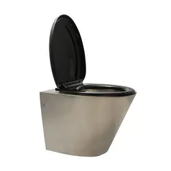 توالت فرنگی آنتی باکتریال وال هنگ استیل گلچین