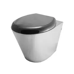 توالت فرنگی آنتی باکتریال وال هنگ استیل گلچین