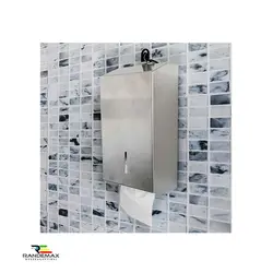 جای دستمال کاغذی دلسی استیل T1| جا دستمالی استیل فله راندماکس