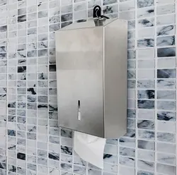 جای دستمال کاغذی دلسی استیل T1| جا دستمالی استیل فله راندماکس