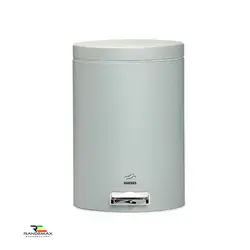 سطل زباله پدالدار 6 لیتری بهاز | سطل زباله پدالی استیل Bahaz