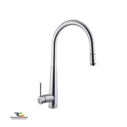 شیر استیل خش دار ظرفشویی| شیر شاوری سینک آشپزخانه مدل 1101