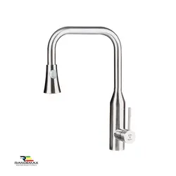 شیر آشپزخانه تمام استیل شاوری مدل 1204