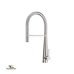 شیر آشپزخانه تمام استیل شاوری مدل 1501