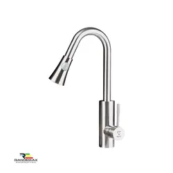 شیر آشپزخانه تمام استیل شاوری مدل 1602