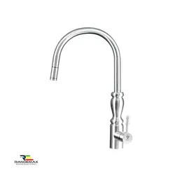 شیر آشپزخانه تمام استیل شاوری مدل 1701