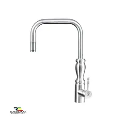 شیر آشپزخانه تمام استیل شاوری مدل 1703