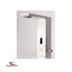 شیر روشویی سنسوری شاران | شیر چشمی مدل فلت (Flat) | راندماکس