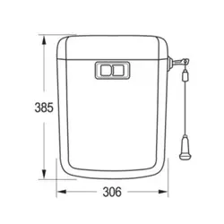 فلاش تانک مدل ارس ایمن آب (imenab)