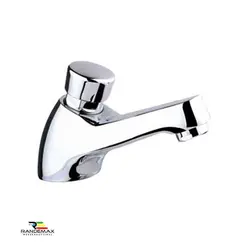 شیر روشویی فشاری زماندار | شیر روشویی فشاری تک آب برند موست