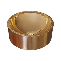کاسه روشویی دکوراتیو استیل گلچین